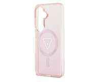 Guess Etui Gradient Triangle MagSafe do Galaxy S26 różowy - 1522701 - zdjęcie 2